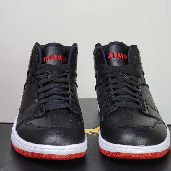 Nike Air Jordan Access Black Red White Men's Shoes - Picture 4 of 8